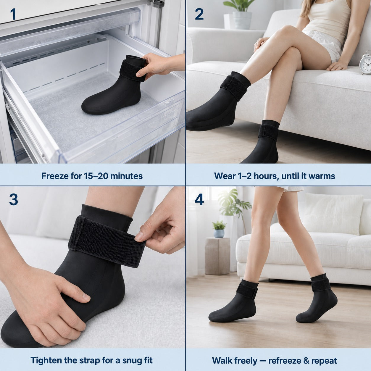 Cryo Relief™ Gel Compression Sock