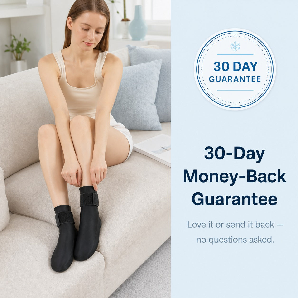 Cryo Relief™ Gel Compression Sock