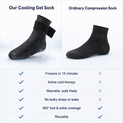Cryo Relief™ Gel Compression Sock